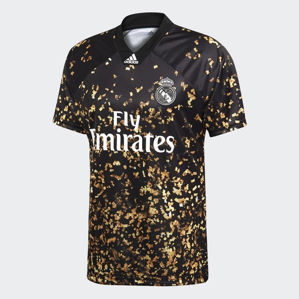 Maillot Real Madrid EA Sport 2019-20 Jaune Noir